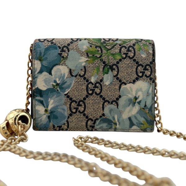 GUCCI Blooms Compact Wallet with Adjustable Chain Cheap