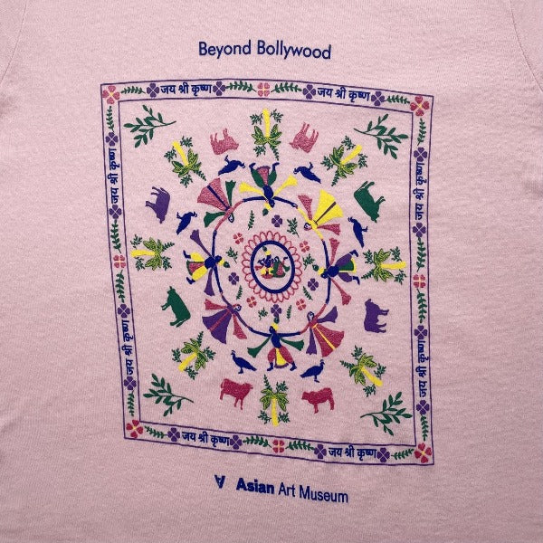 Beyond Bollywood Pink Cotton Youth Tee Cheap