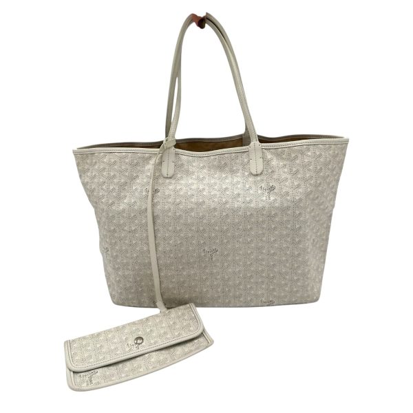 GOYARD Coated Canvas Saint Louis Tote PM with Pouch Sale