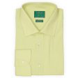 SIR BONSER for Vannucci Mint Green Cotton Dress Shirt EU 44 NEW US 17.5 on Sale