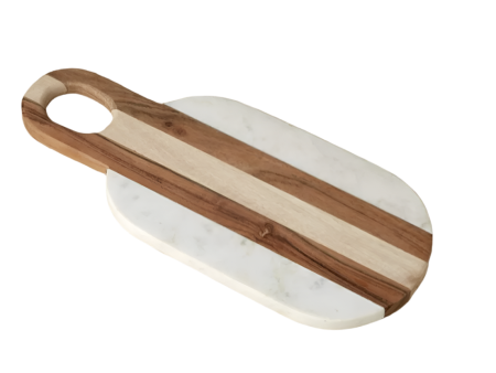 Moa Marble & Wood Oval Board Discount