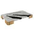 Elevated Tray Plateau - Panda Marble Online Hot Sale