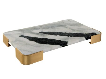 Elevated Tray Plateau - Panda Marble Online Hot Sale