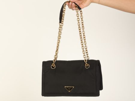 Prada Nylon Chain Full Flap Online Hot Sale