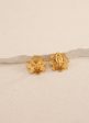 Chanel 1994 CC Logo Flower Clip-On Earrings Hot on Sale