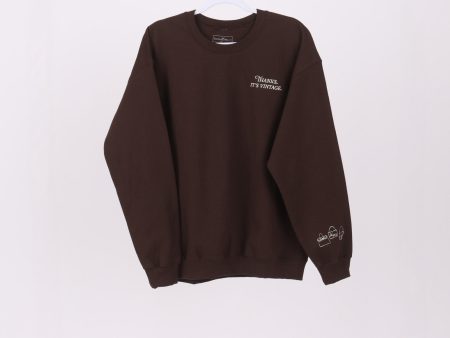 FashioNica Collector s Crewneck - Espresso on Sale