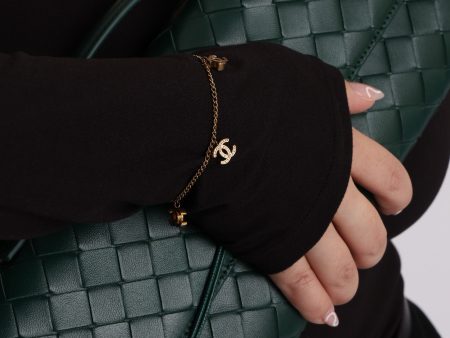 Chanel 2003 CC Logo Charm Bracelet Hot on Sale